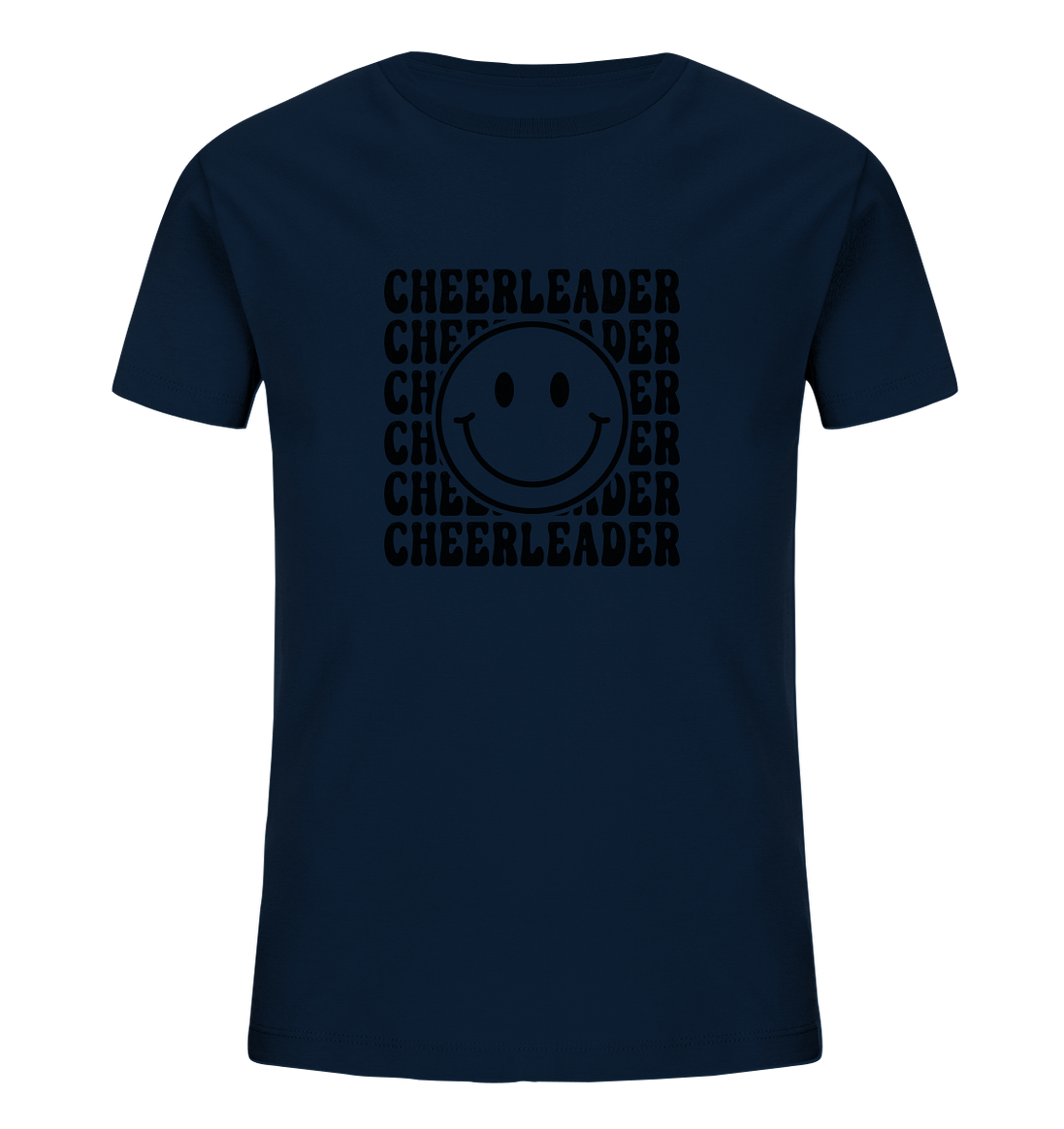 Cheerleader Smiley - Kids Organic Shirt