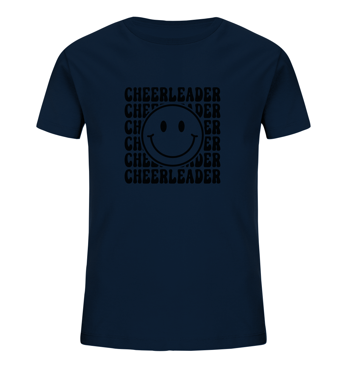Cheerleader Smiley - Kids Organic Shirt