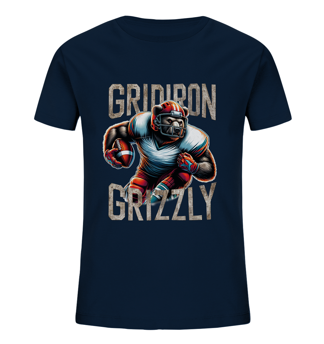 Gridiron Grizzly - Kids Organic Shirt