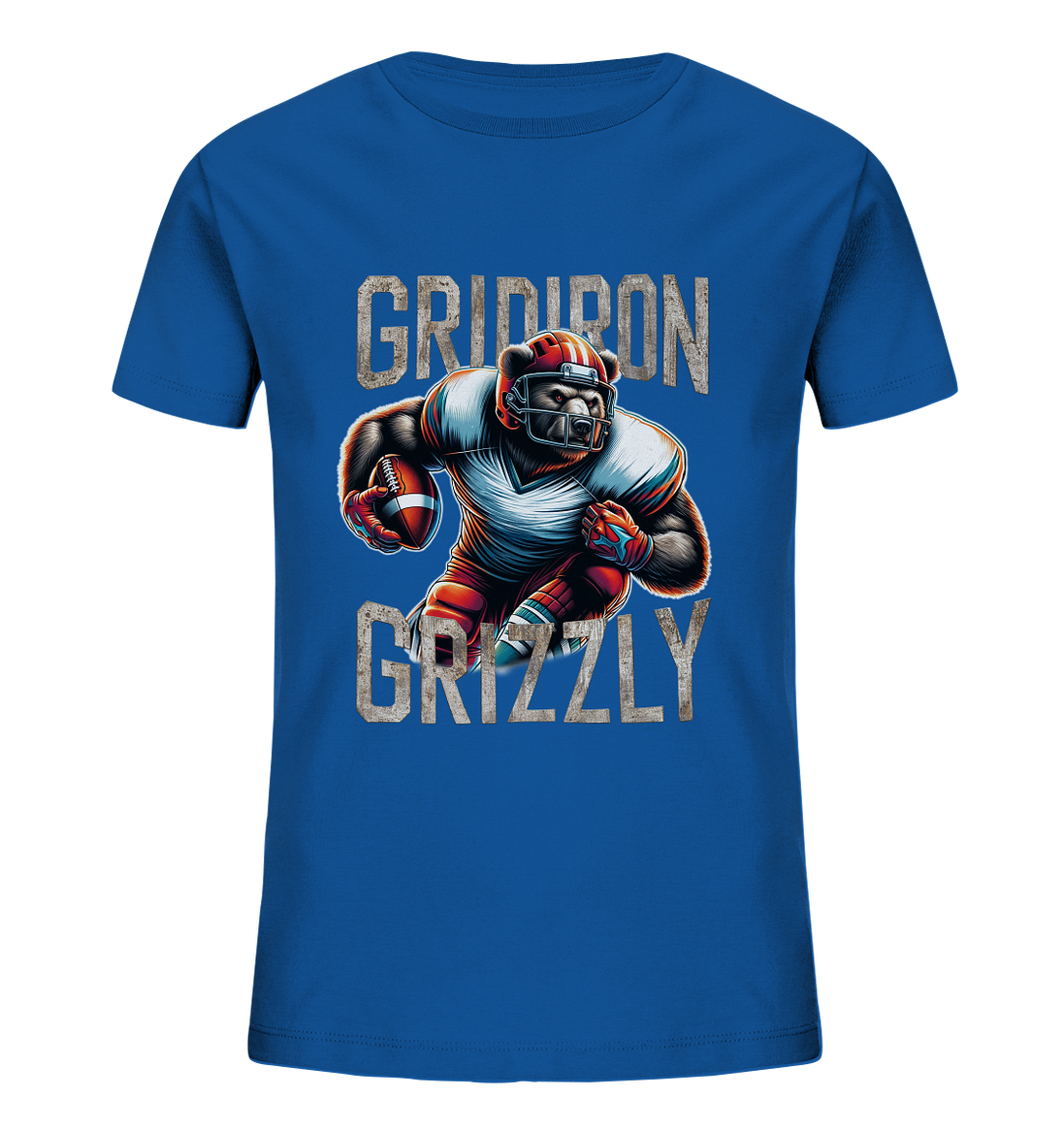 Gridiron Grizzly - Kids Organic Shirt