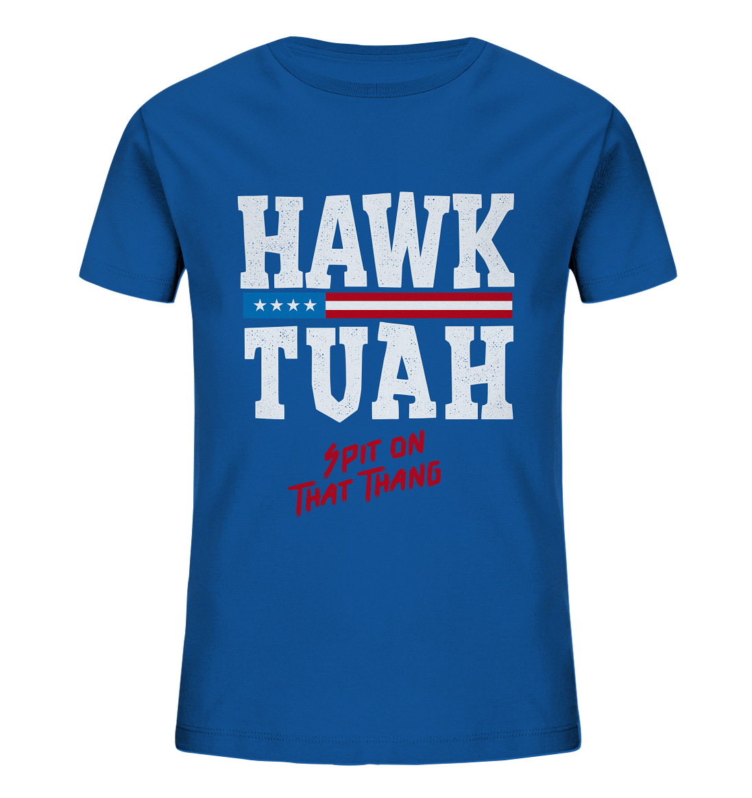 Hawk Tuah White - Kids Organic T-Shirt