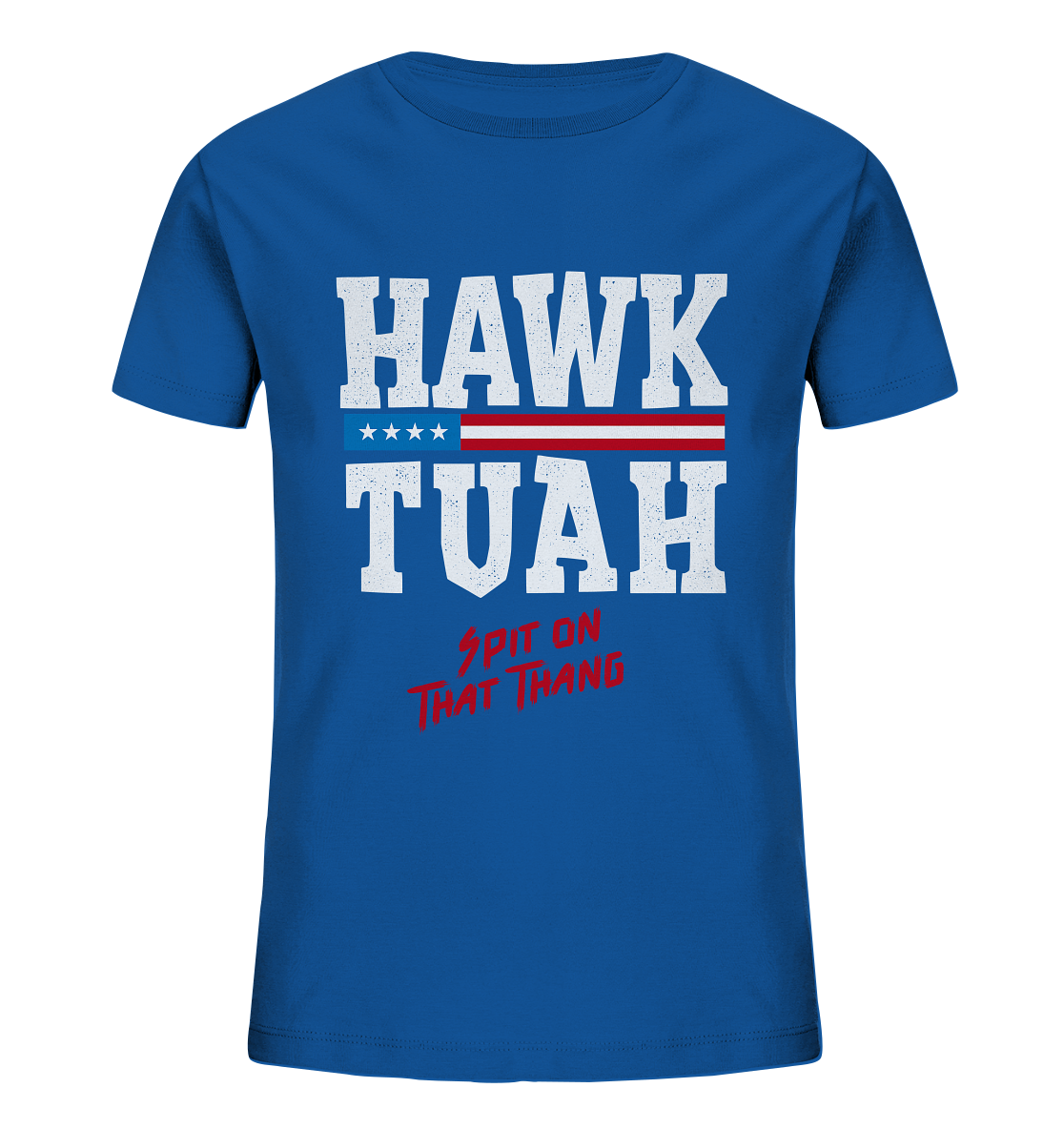 Hawk Tuah White - Kids Organic T-Shirt