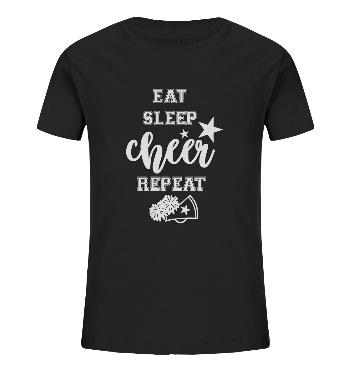 Eat Sleep Cheer - Kids Organic Shirt