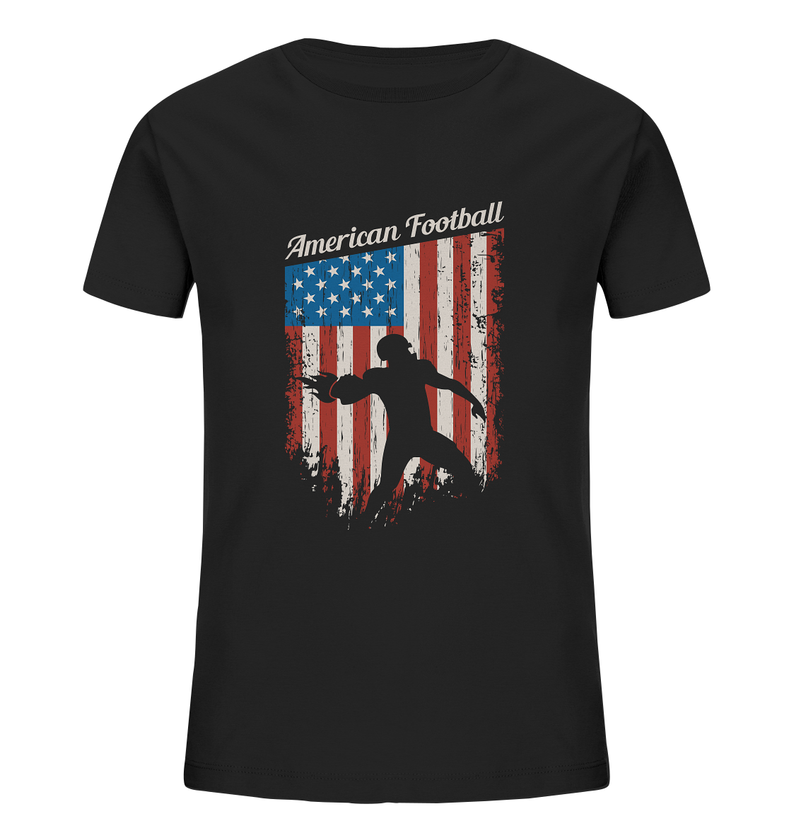 American Football Banner - Kids Organic Shirt