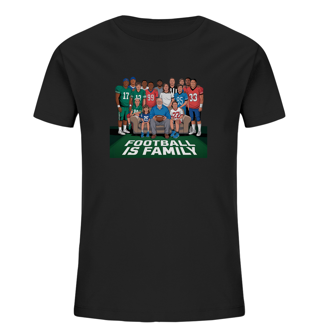 Football is Family - Kids Organic Shirt