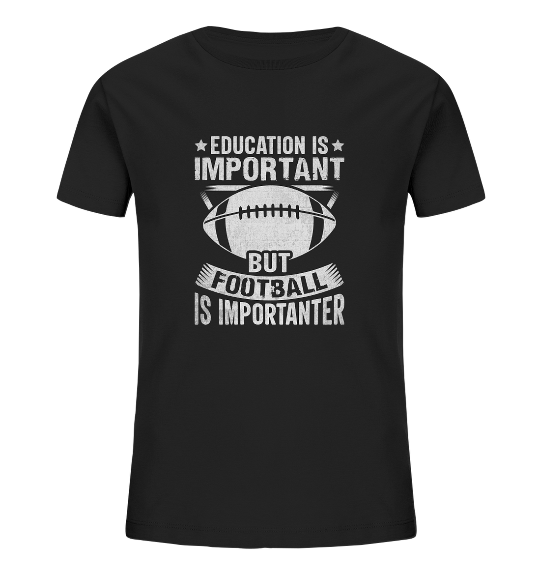 Football is importanter - Kids Organic Shirt