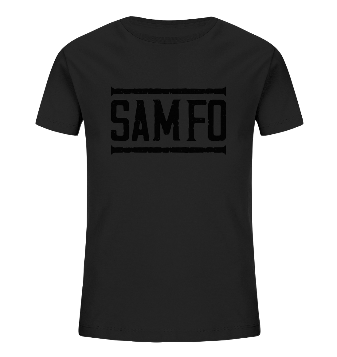 SAMFO black - Kids Organic Shirt
