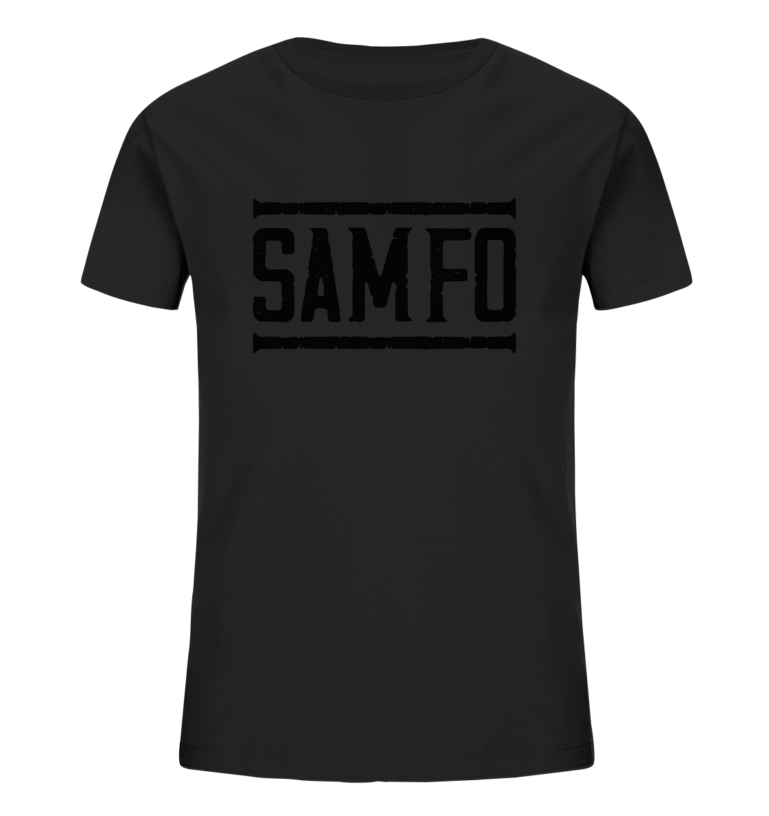 SAMFO black - Kids Organic Shirt