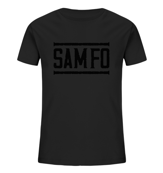 SAMFO black - Kids Organic Shirt