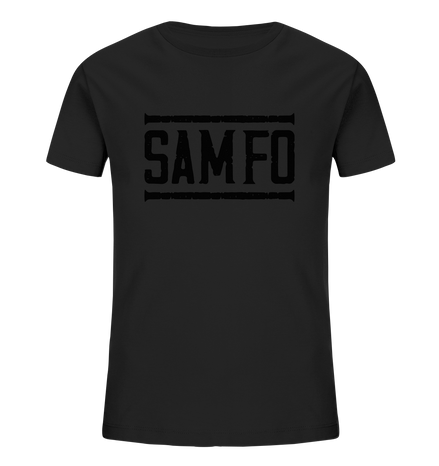 SAMFO black - Kids Organic Shirt