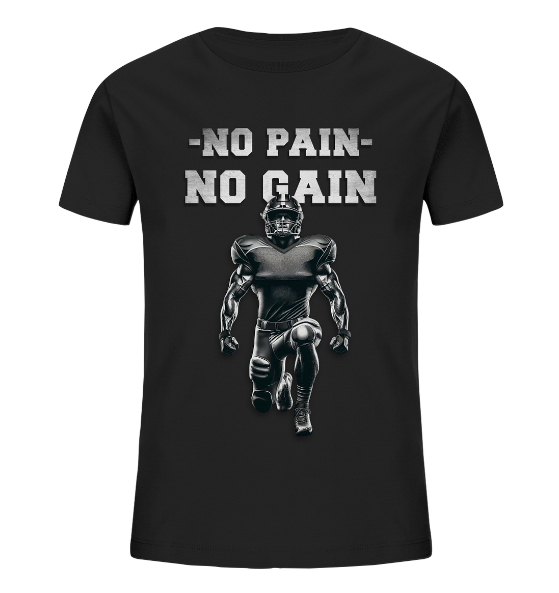 No Pain No Gain Metal - Kids Organic Shirt