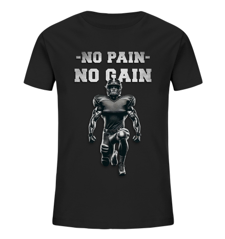No Pain No Gain Metal  - Kids Organic Shirt