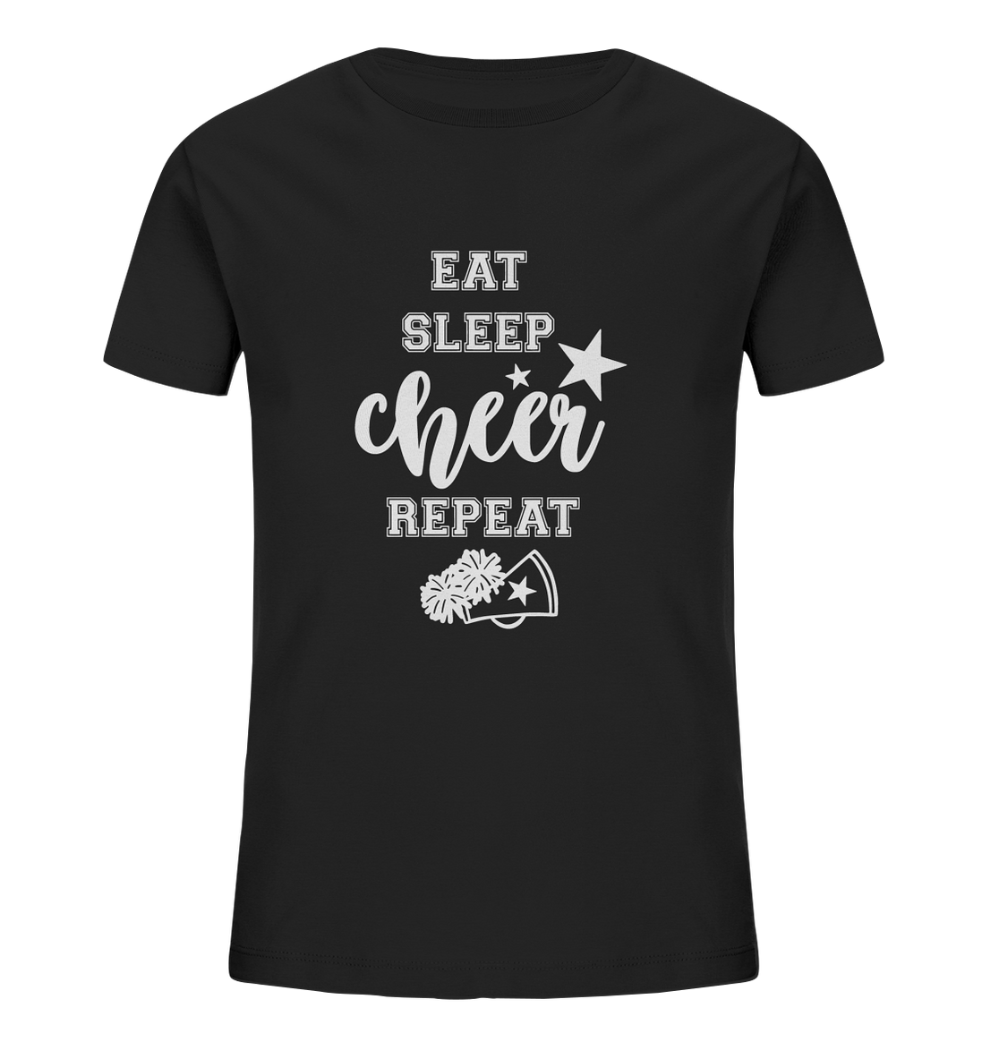Eat Sleep Cheer - Kids Organic Shirt