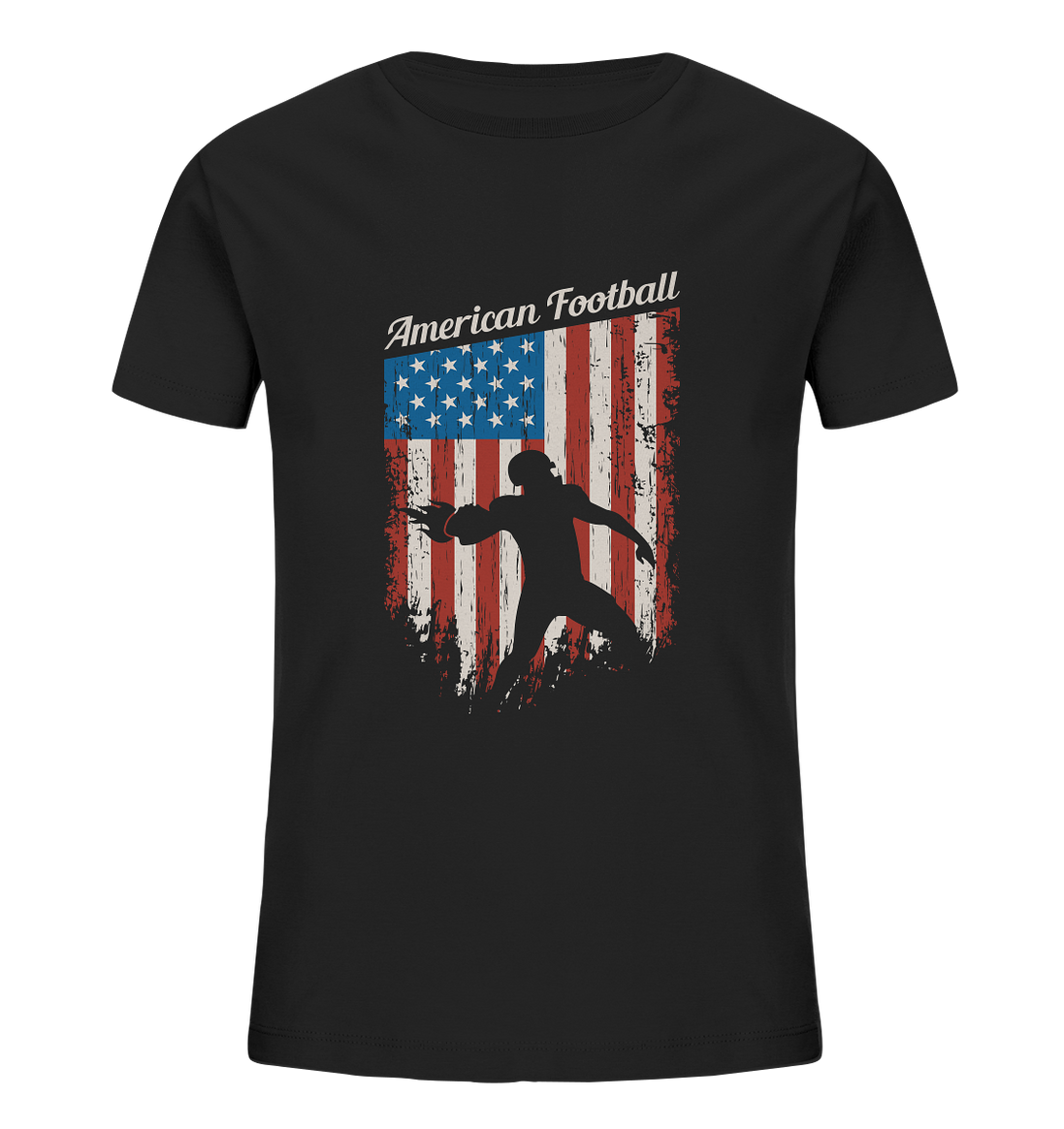 American Football Banner - Kids Organic Shirt