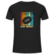 Football is my Therapy - Kids Organic Shirt