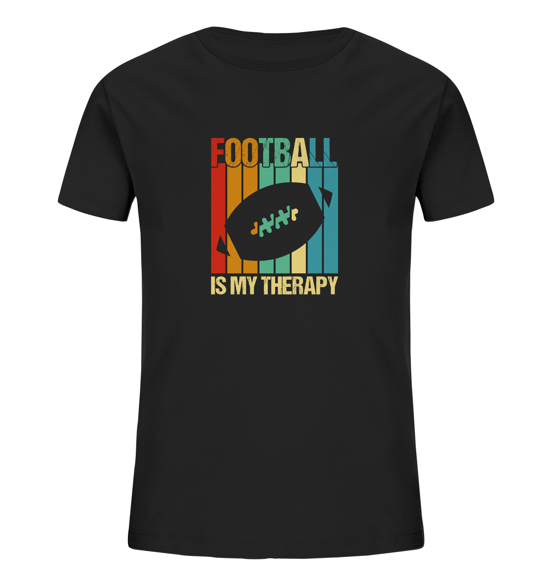 Football is my Therapy - Kids Organic Shirt