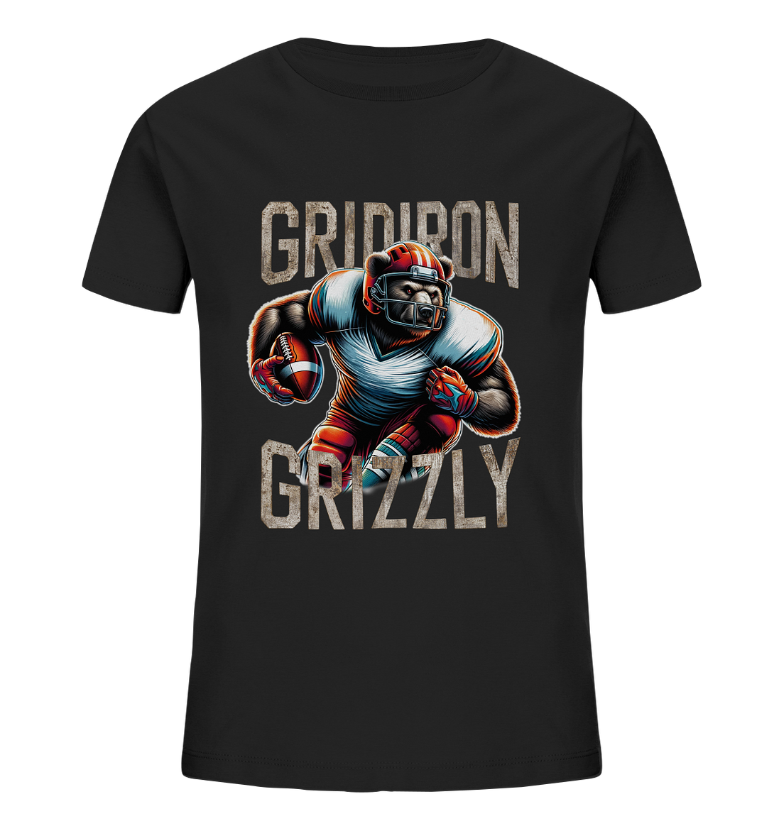 Gridiron Grizzly - Kids Organic Shirt