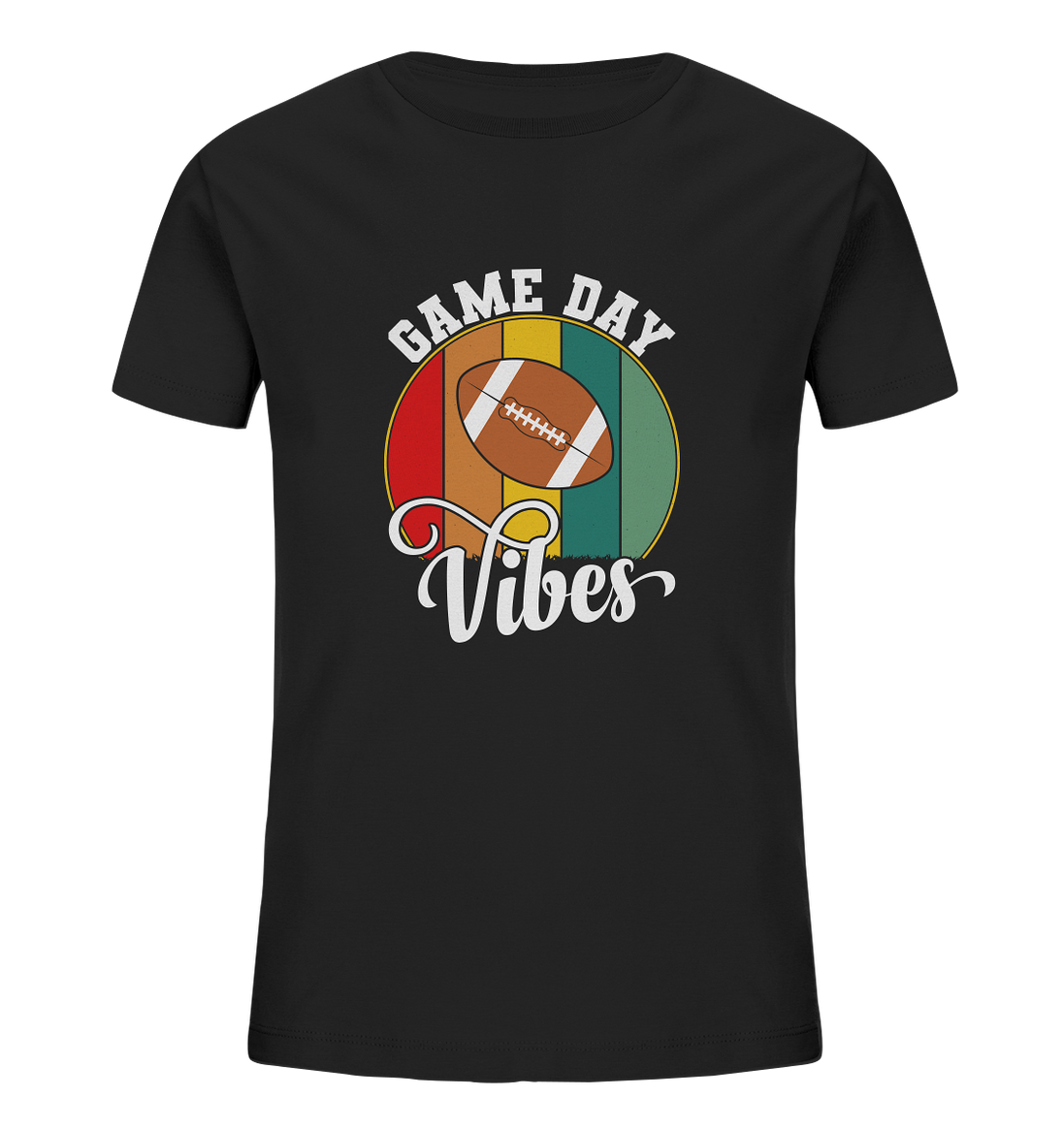 Game Day Vibes White - Kids Organic Shirt