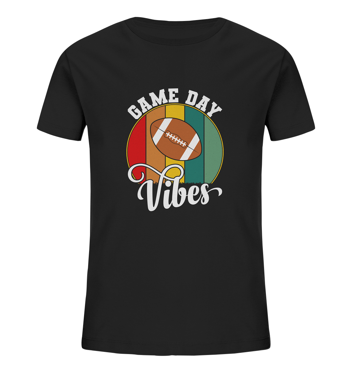 Game Day Vibes White - Kids Organic Shirt