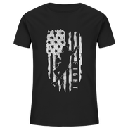 USA Flag Fight - Kids Organic Shirt