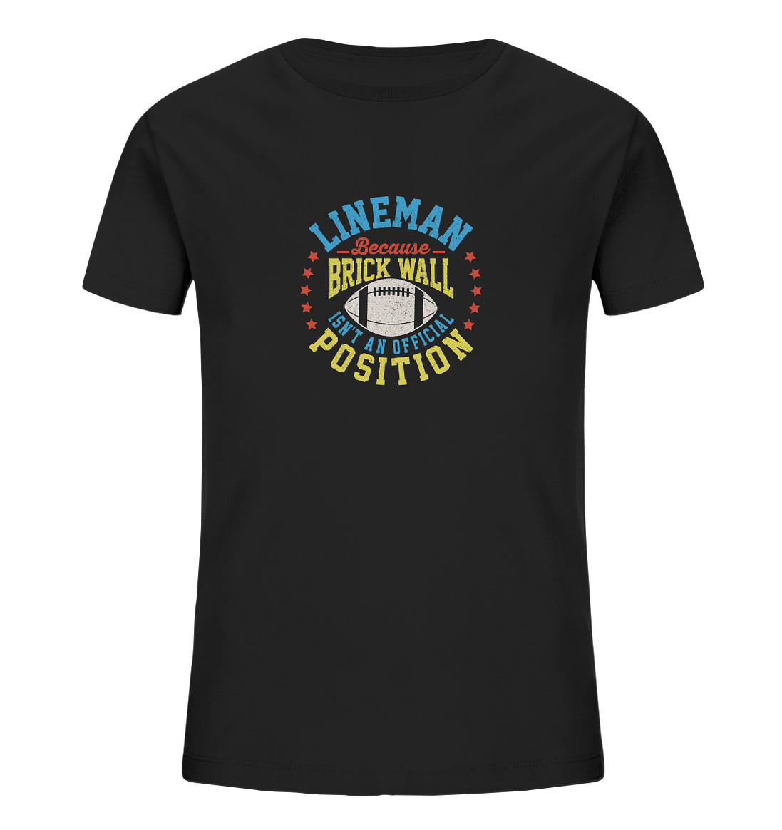 Lineman Brick Wall - Kids Organic Shirt