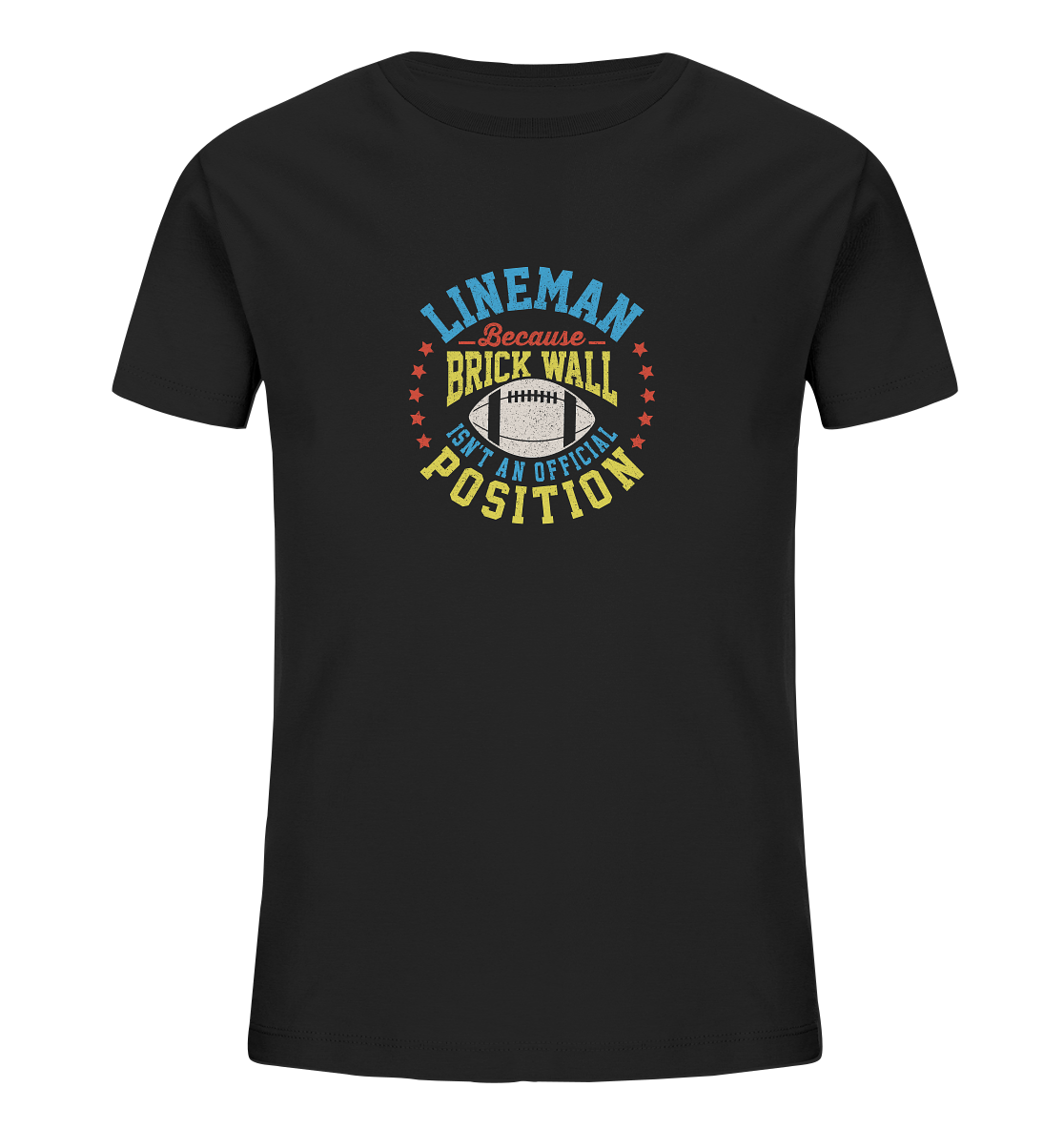 Lineman Brick Wall - Kids Organic Shirt