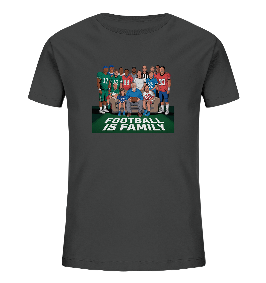 Football is Family - Kids Organic Shirt