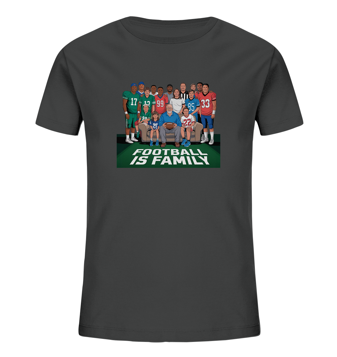 Football is Family - Kids Organic Shirt
