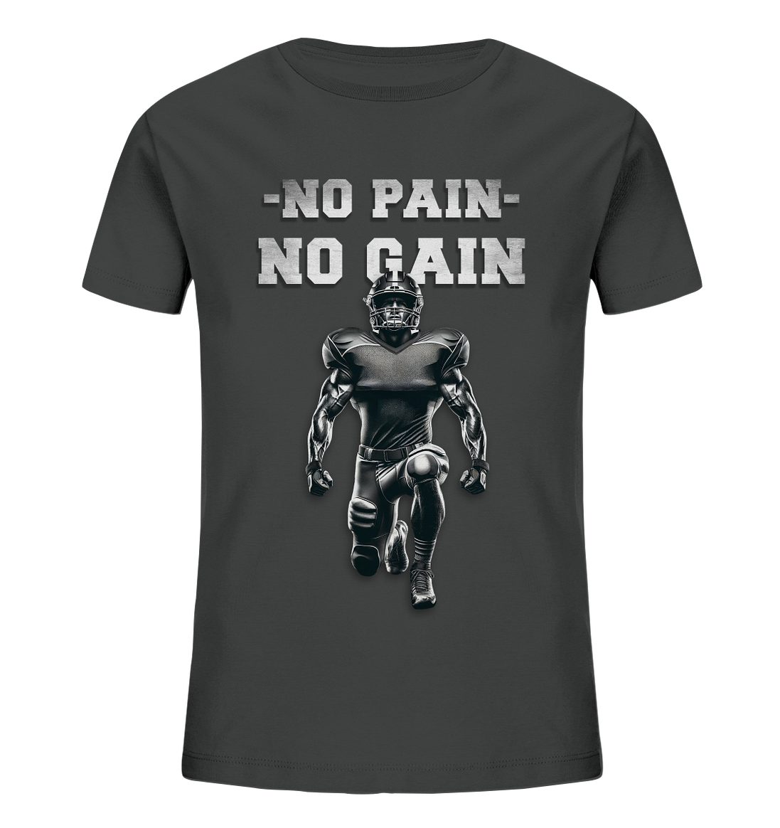 No Pain No Gain Metal - Kids Organic Shirt