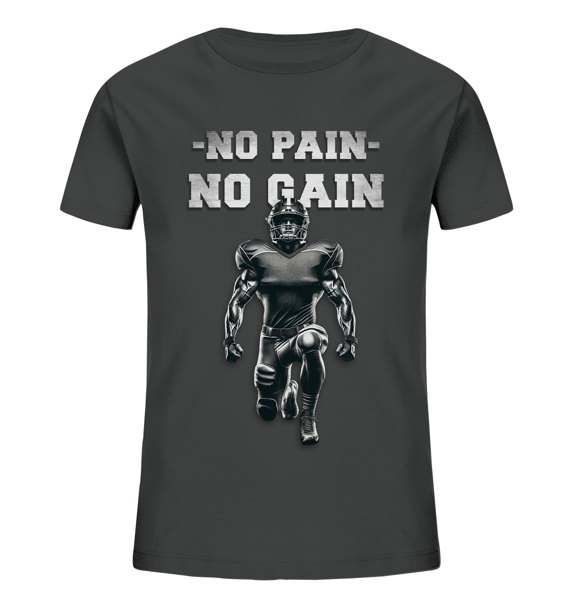 No Pain No Gain Metal - Kids Organic Shirt