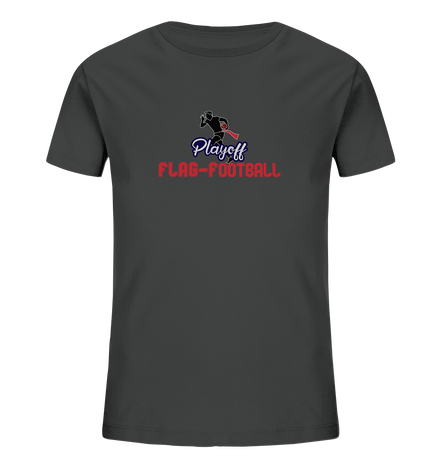 Playoff Flag Football  Men red - Kids Organic Shirt