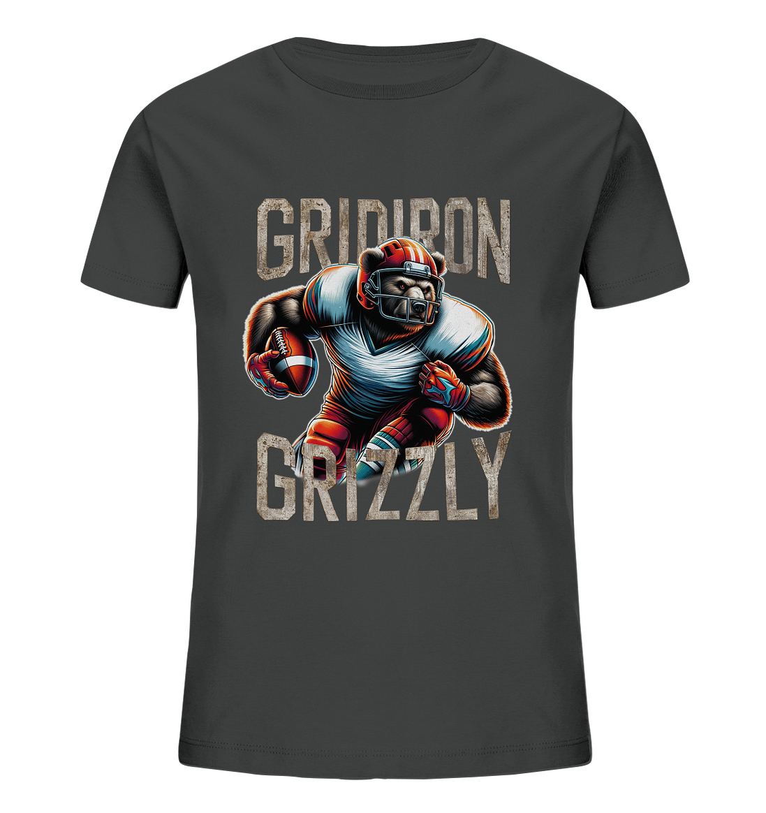 Gridiron Grizzly - Kids Organic Shirt