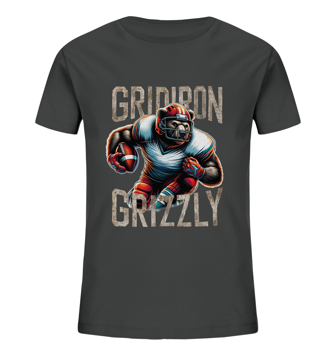 Gridiron Grizzly - Kids Organic Shirt