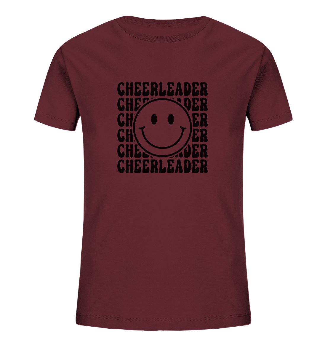 Cheerleader Smiley - Kids Organic Shirt