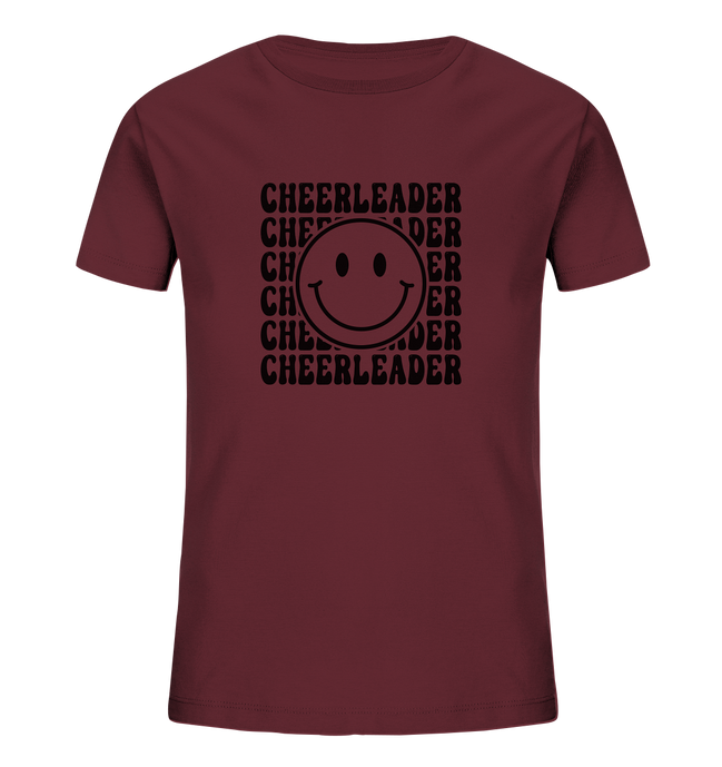 Cheerleader Smiley - Kids Organic Shirt