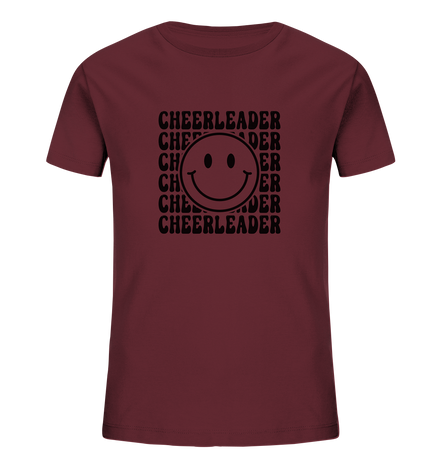 Cheerleader Smiley - Kids Organic Shirt