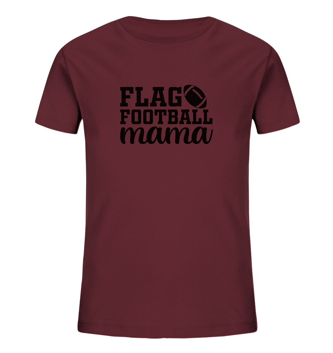 Flag Football Mom - Kids Organic Shirt