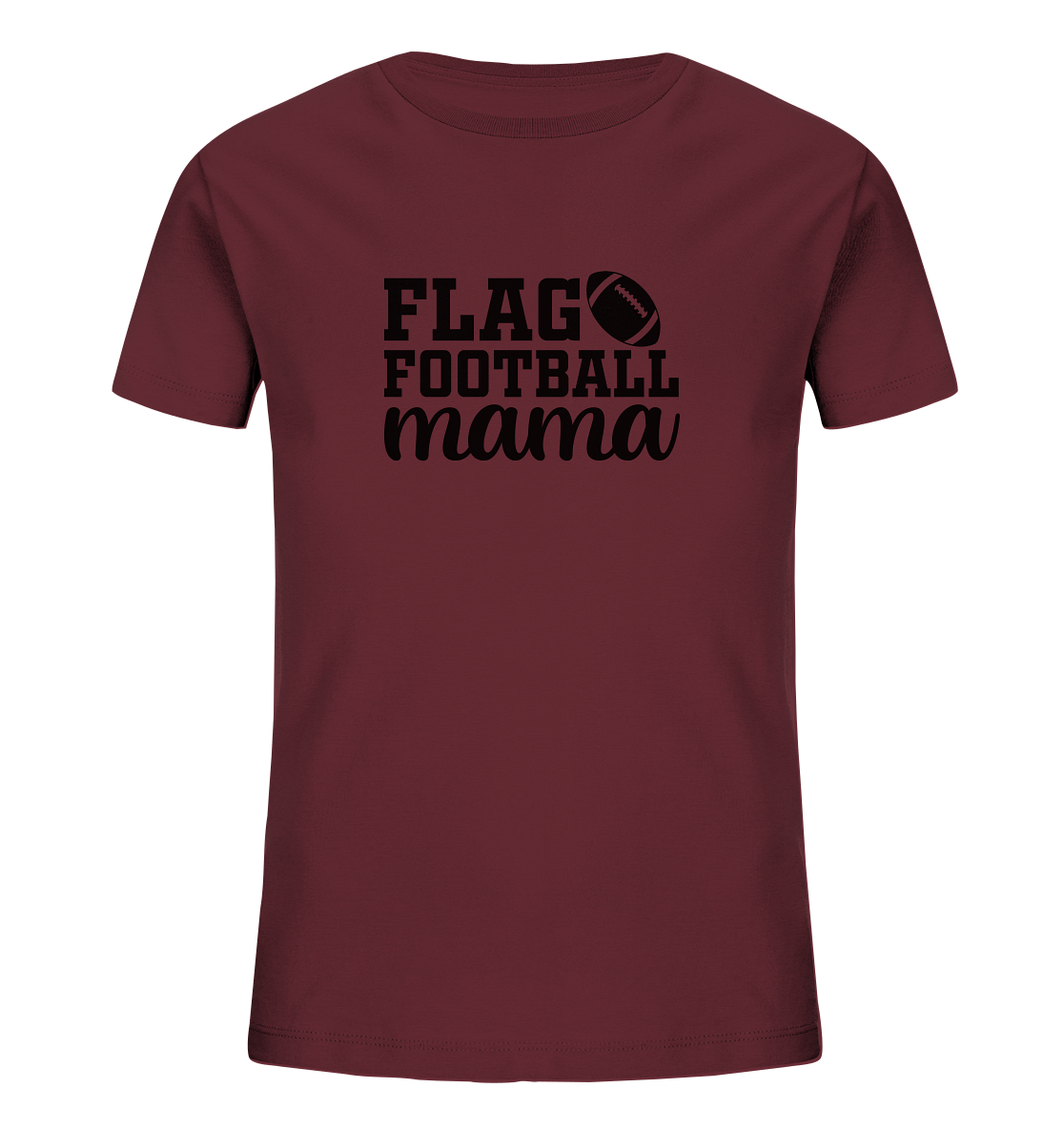 Flag Football Mom - Kids Organic Shirt