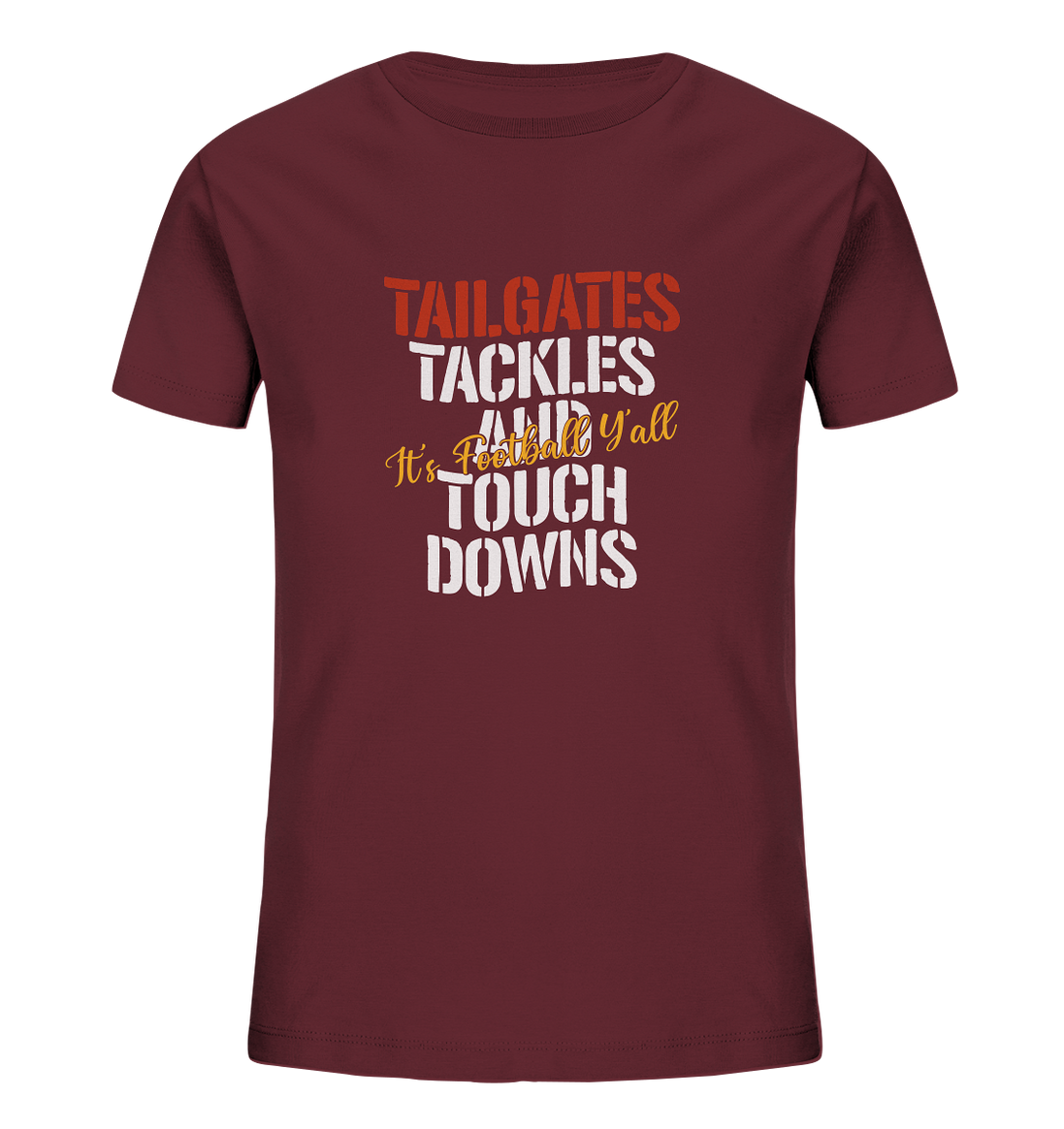 Tailgate Tackles - Kids Organic Shirt