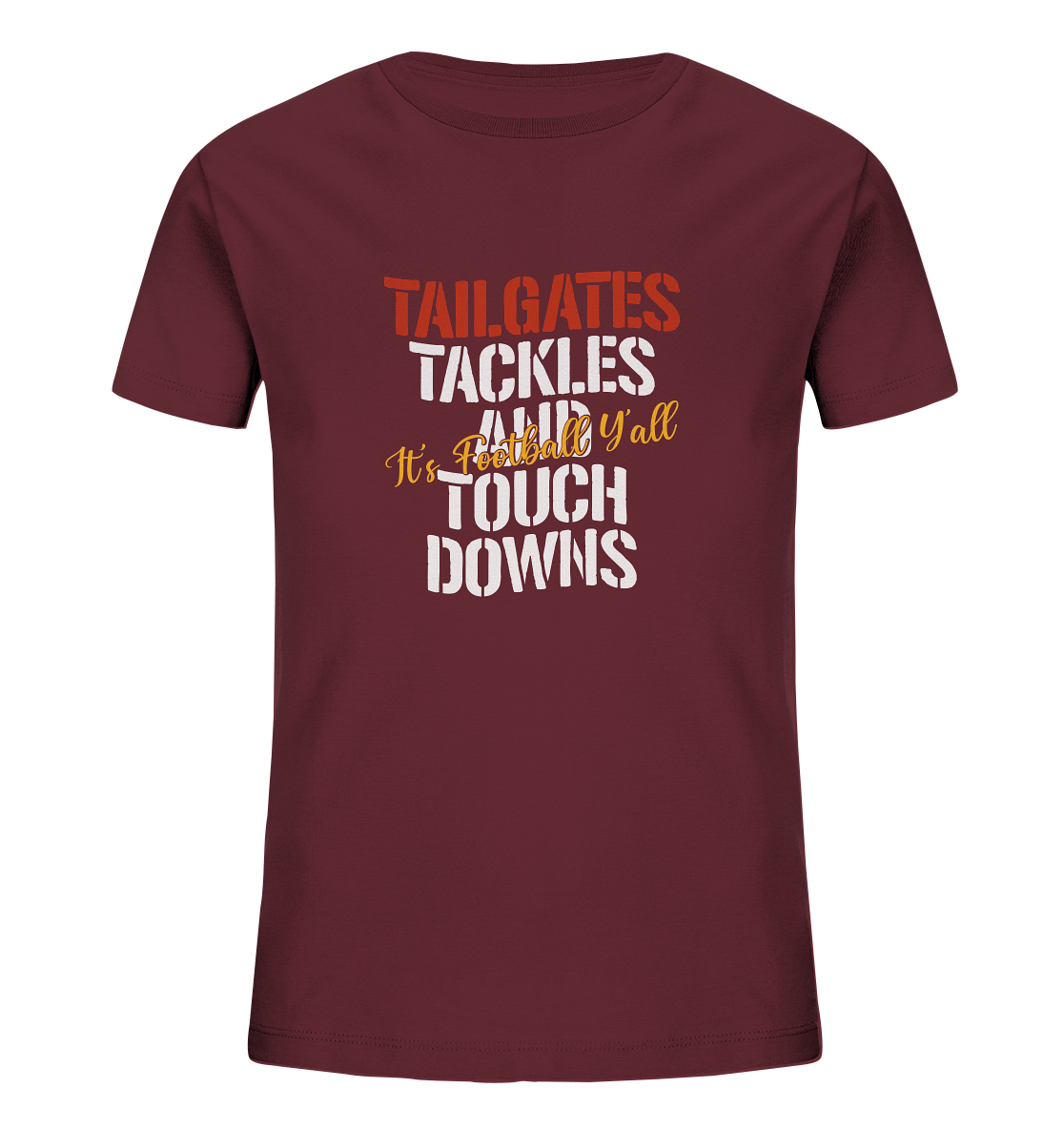 Tailgate Tackles - Kids Organic Shirt