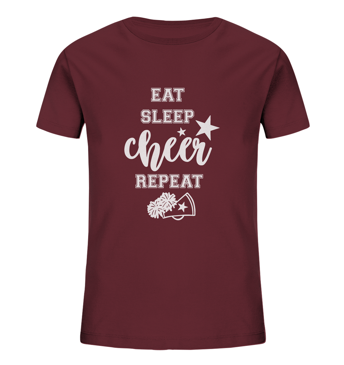 Eat Sleep Cheer - Kids Organic Shirt