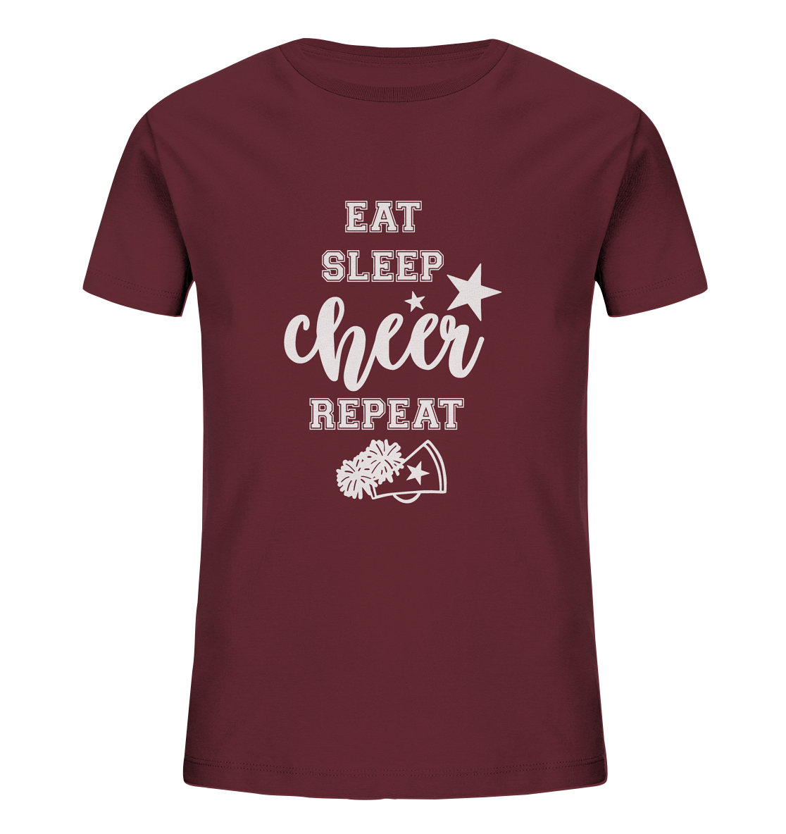 Eat Sleep Cheer - Kids Organic Shirt