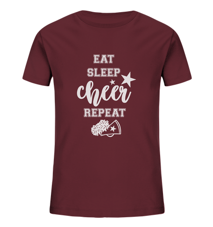 Eat Sleep Cheer - Kids Organic Shirt