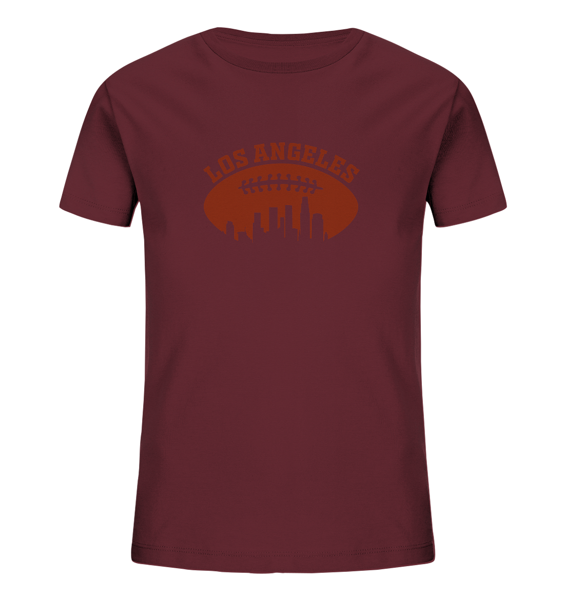 Los Angeles Football Silhouette - Kids Organic Shirt