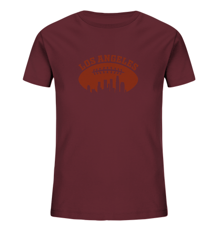 Los Angeles Football Silhouette - Kids Organic Shirt