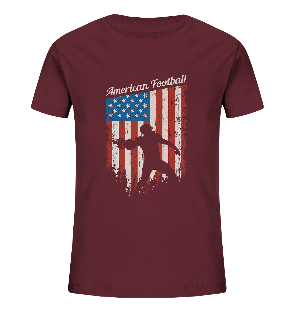 American Football Banner - Kids Organic Shirt