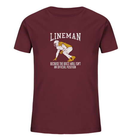 Lineman Heroes - Kids Organic T-Shirt