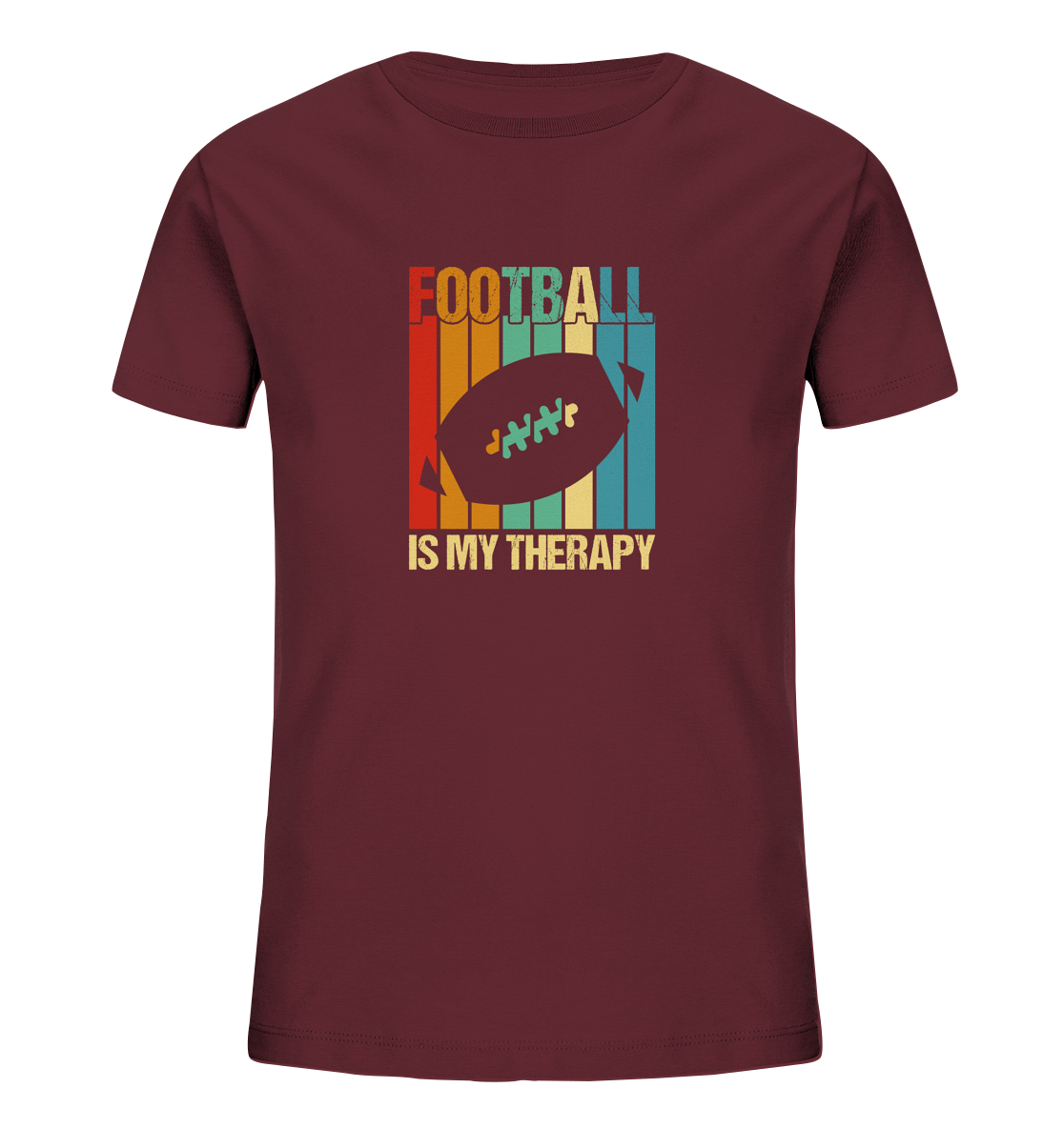 Football is my Therapy - Kids Organic Shirt