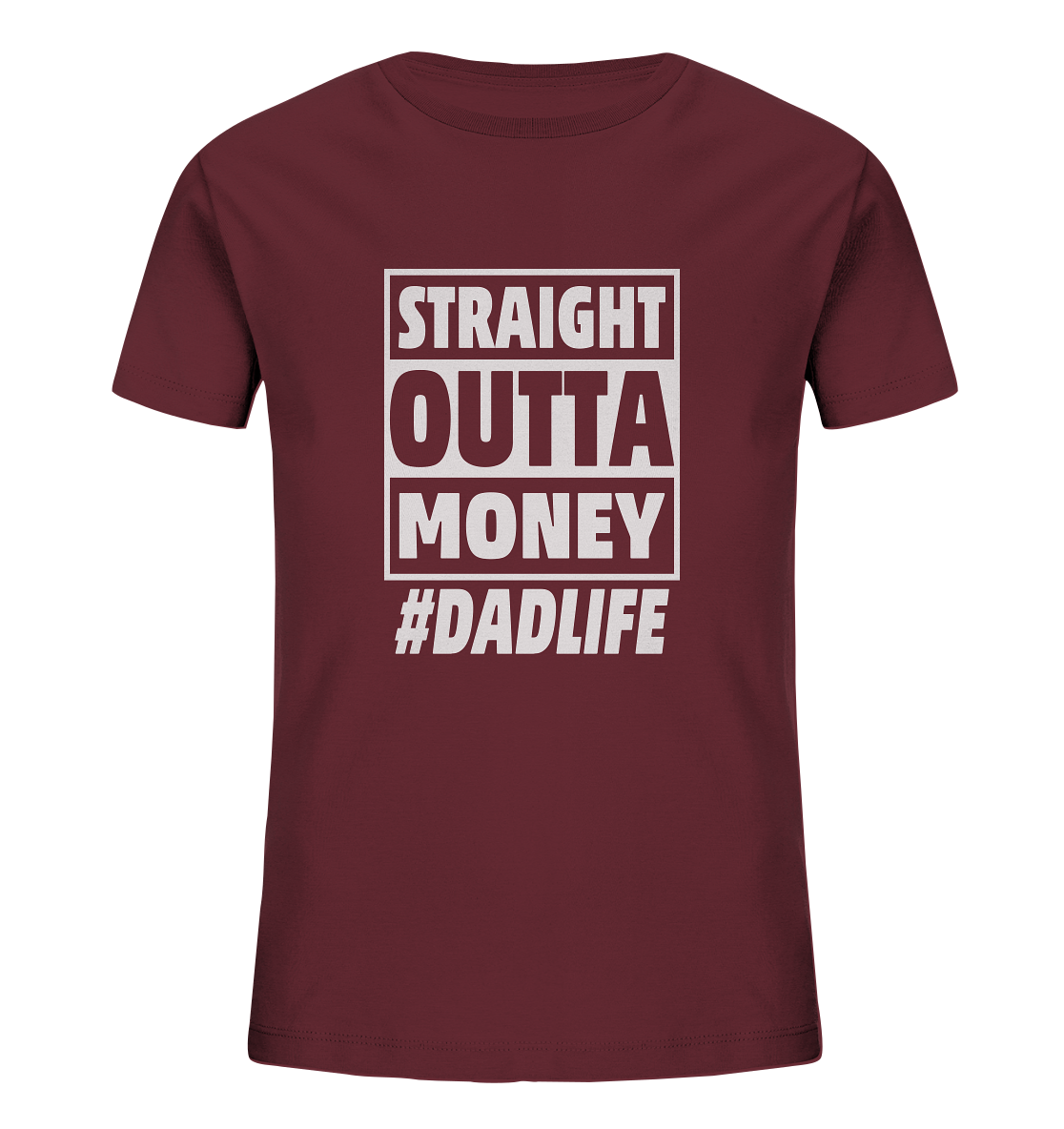 Straight Outta Money - Kids Organic Shirt