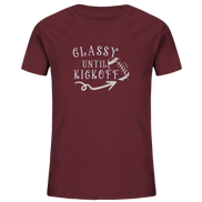 Glassy until Kick Off  - Kids Organic Shirt